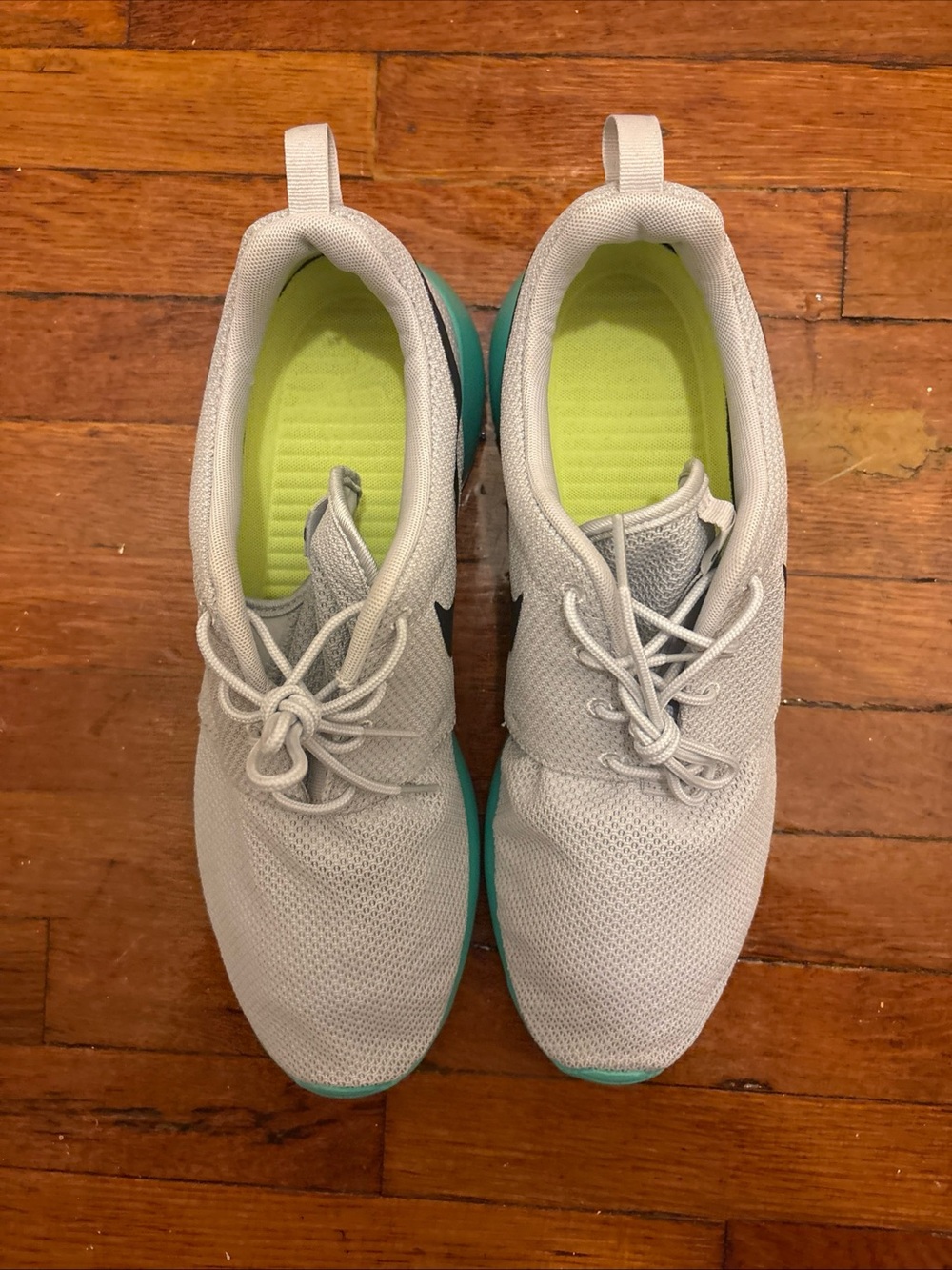 Men’s Nike Roshe calypso Mesh Sneakers Teal Sole size 12 - Picture 6 of 8